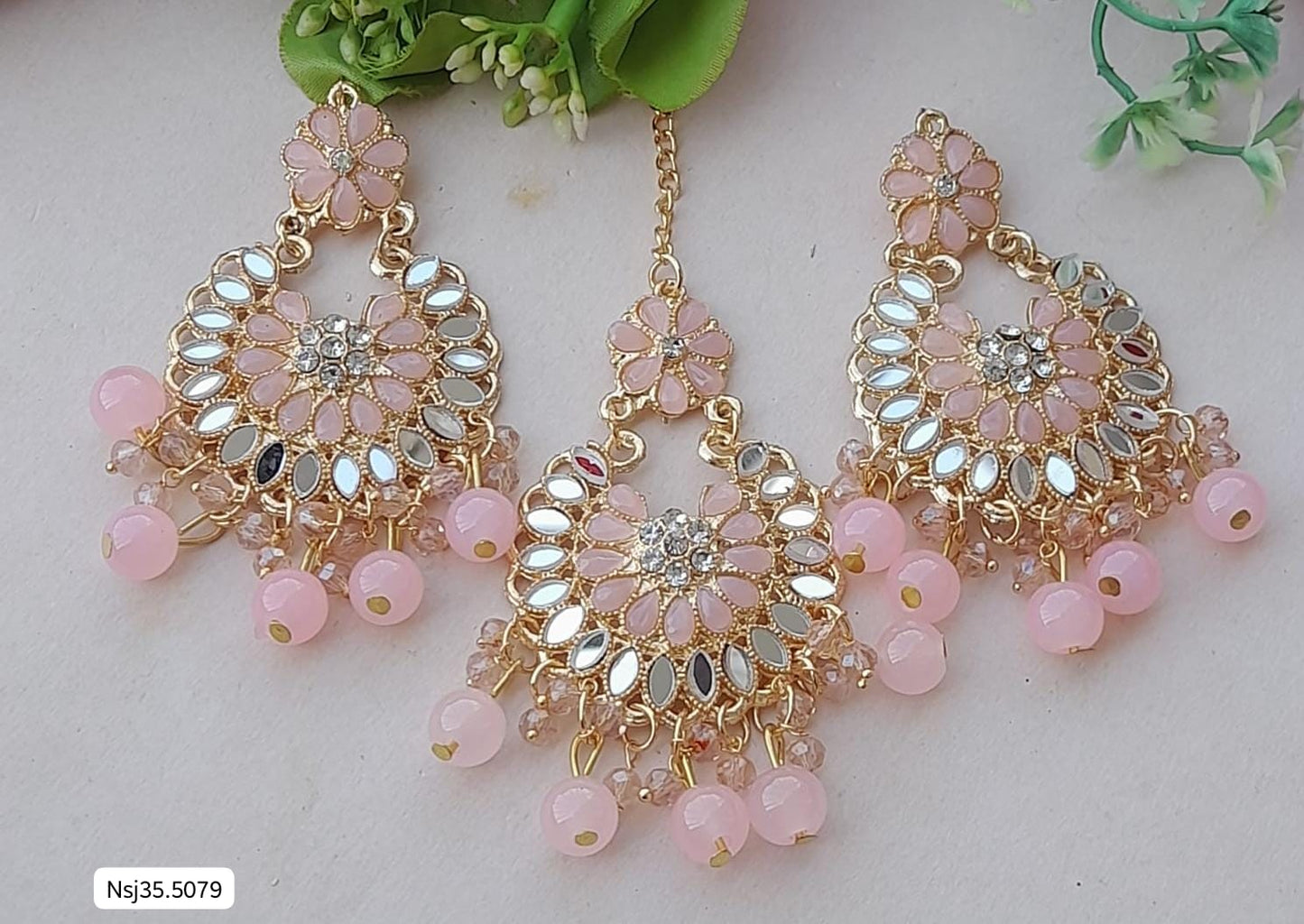 Earring Tikka Set
