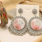 Earrings with Coated Bangles
