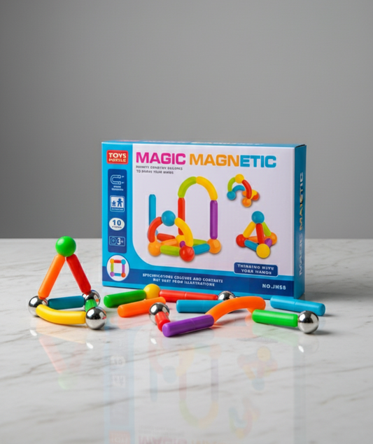 Educational item magnetic block