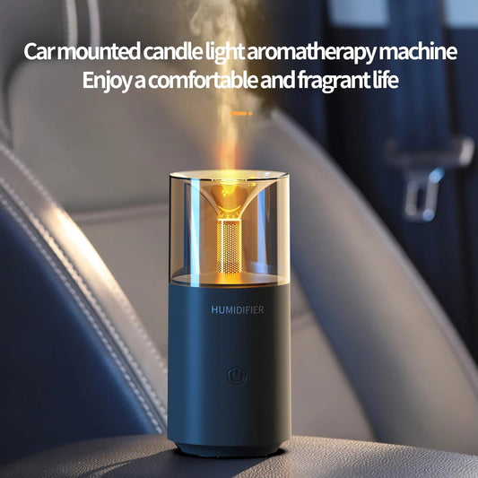 Electric Candle-Light Aroma Humidifier
