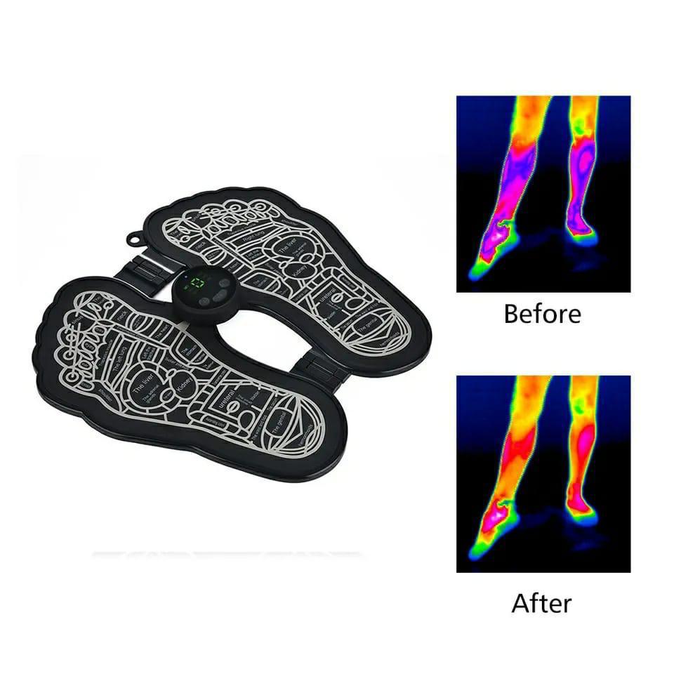 Electric EMS Foot Massager Pad