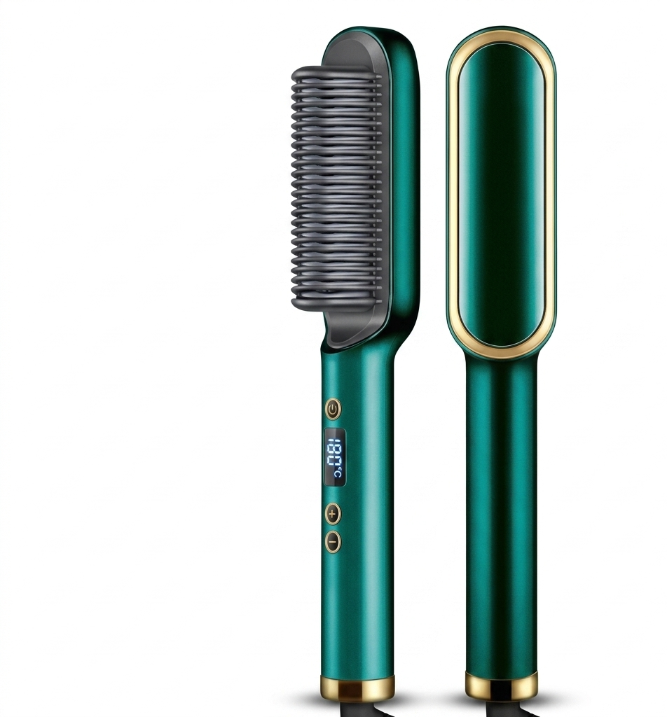 Electric Hair Straightener Brush