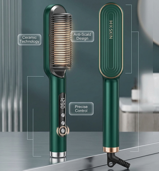 Electric Hair Straightener Brush