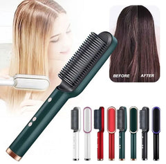 Electric Hair Straightener Brush