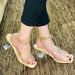 Elegant  Transparent heel
