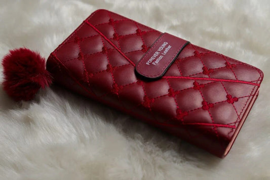 Emb Flower Wallet