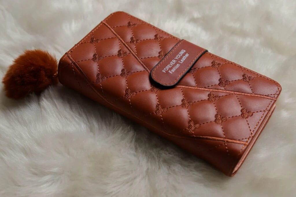 Emb Flower Wallet