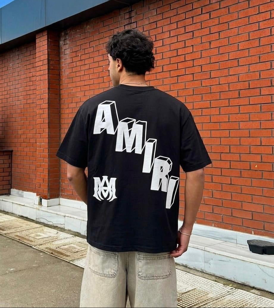 Embossed Printed Drop Shoulder