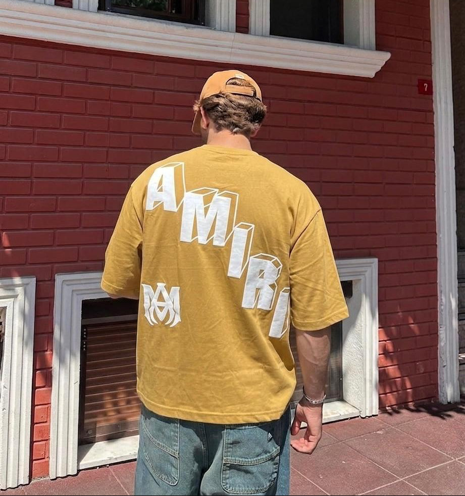 Embossed Printed Drop Shoulder