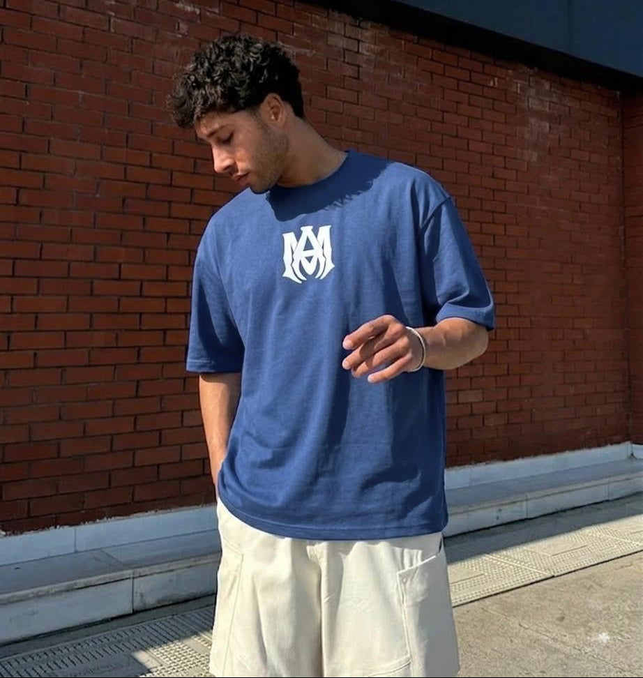 Embossed Printed Drop Shoulder