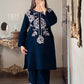 2 Pcs Embriodered Suit