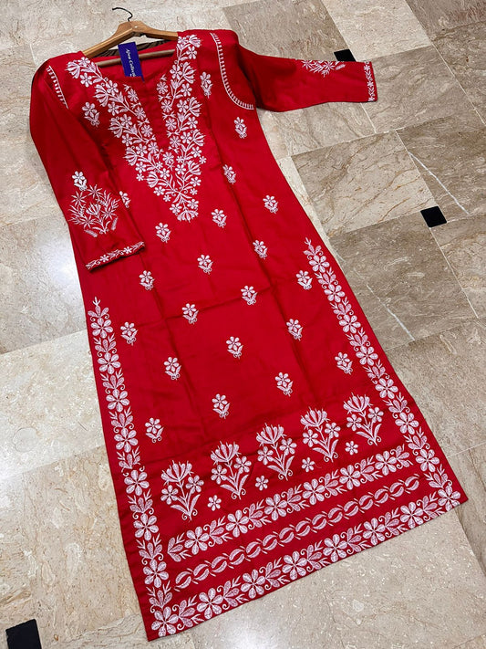 Embroidered Long Kurti