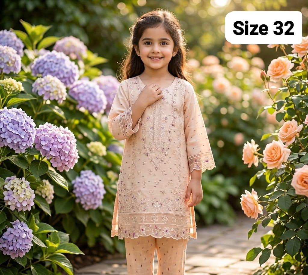 Embroidered 2-Piece Suit