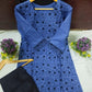 2 Piece Embroidered Suit