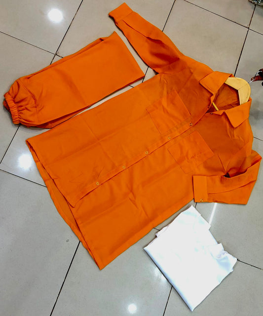 2 Piece Embroidered Suit