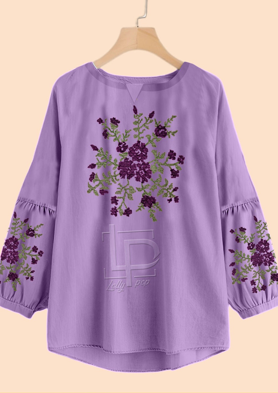 Embroidered Top