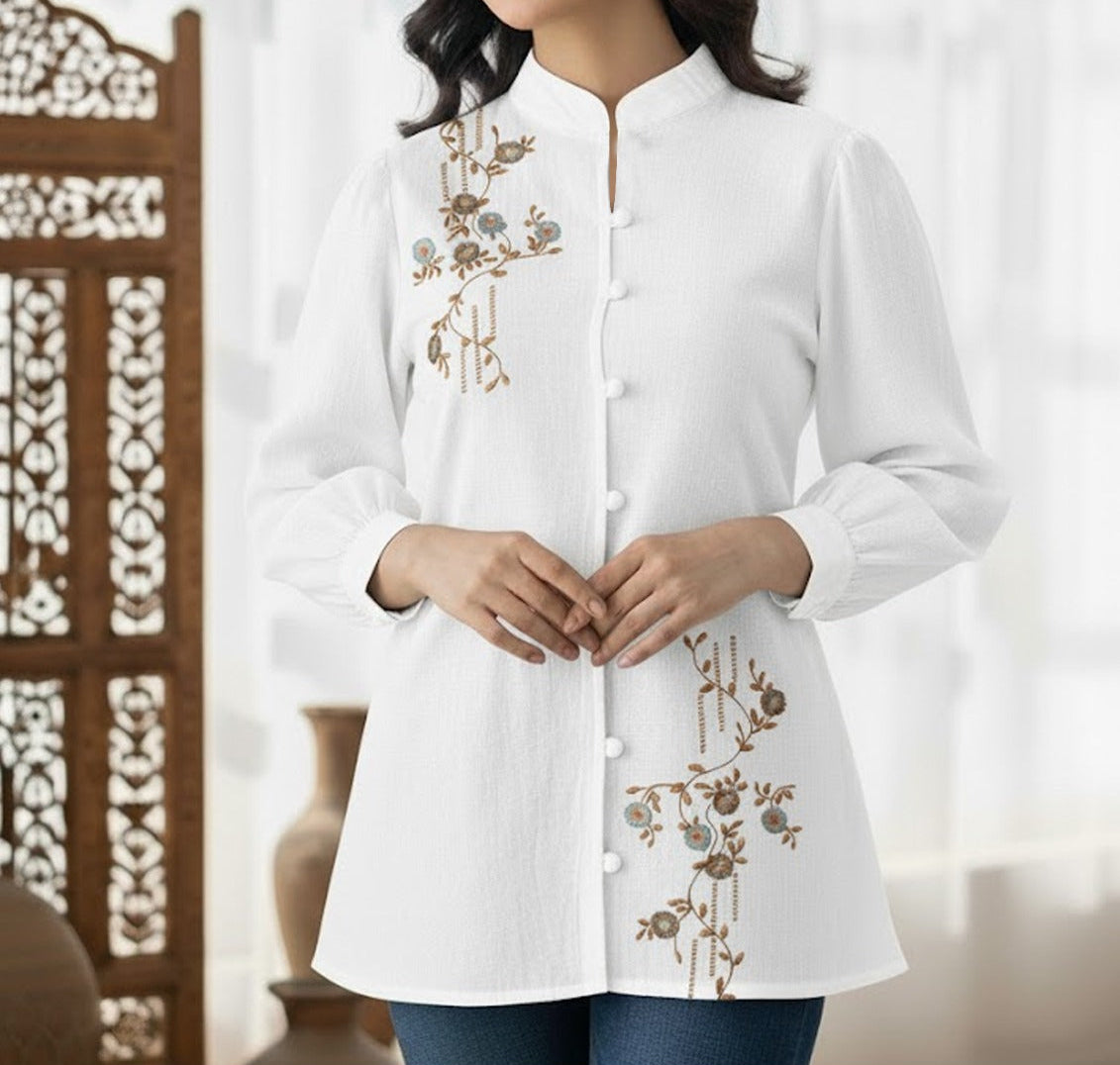 Embroidered Top