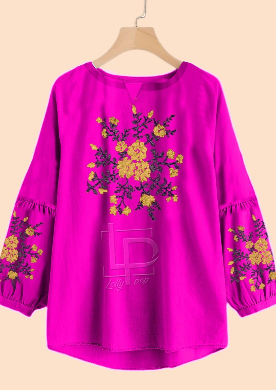Embroidered Top