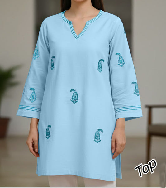 Embroidered Top