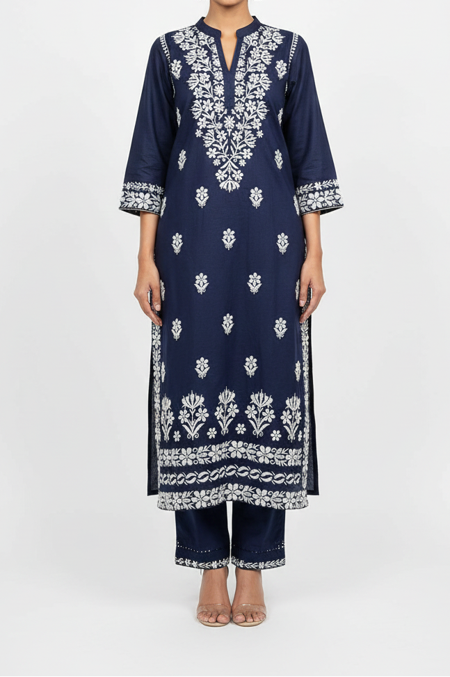 Embroidered Long Kurti