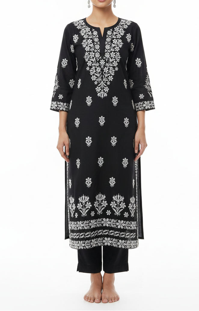 Embroidered Long Kurti