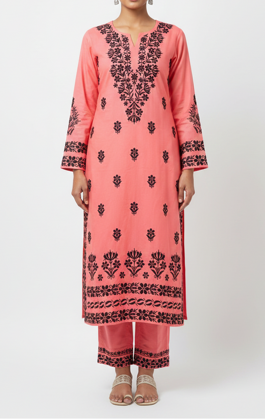 Embroidered Long Kurti
