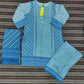 Embroidery 3pcs Suit