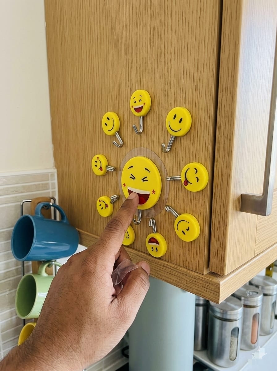 Emoji Wall Hooks