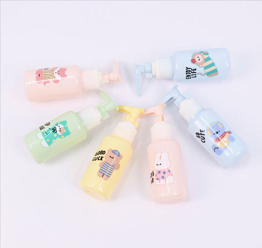 Empty Face Wash Bottle