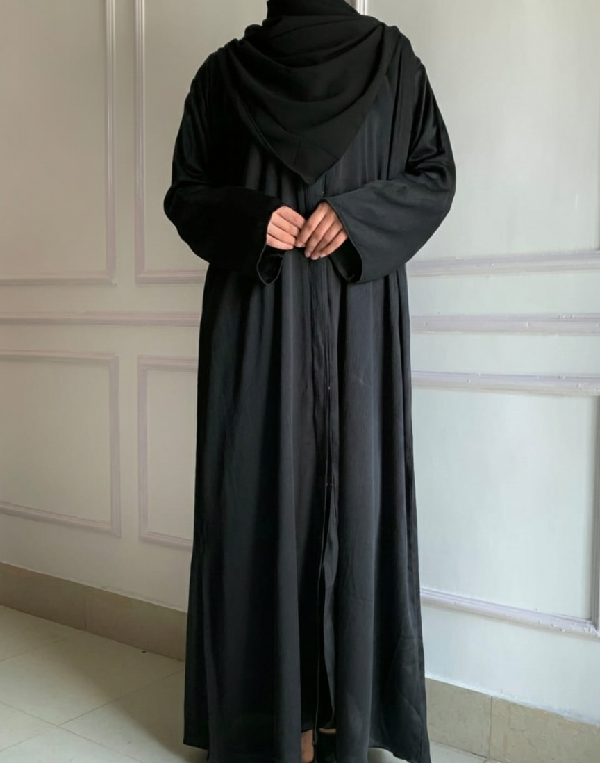 Front Open Abaya