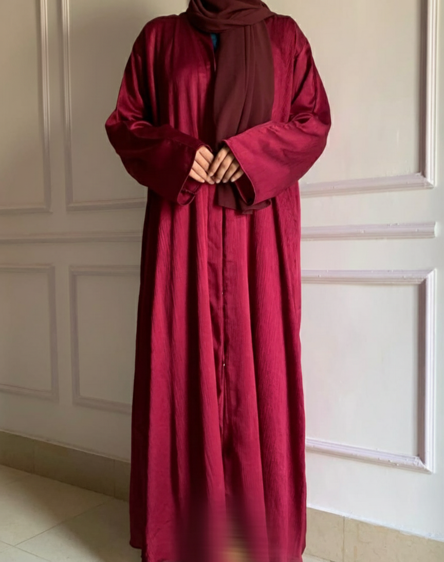 Front Open Abaya