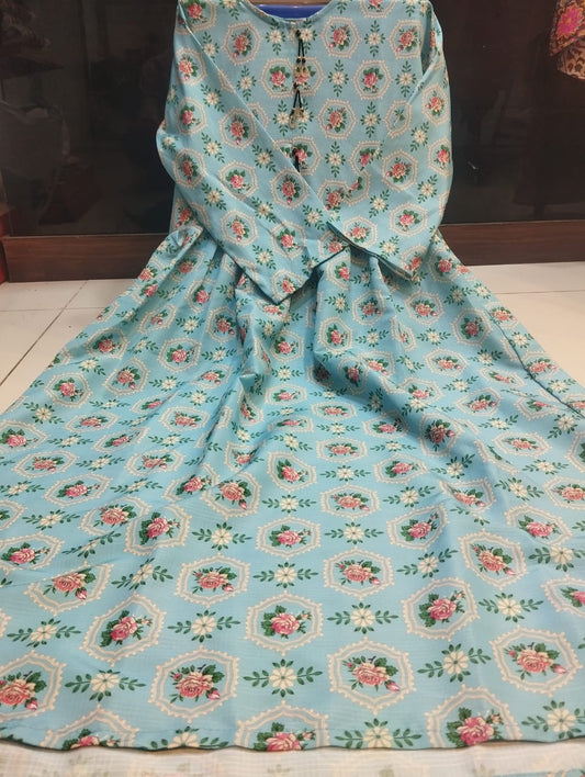 Floral Printed Maxi