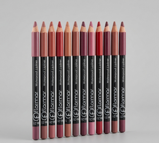 Flormar Lip Pencil – 12 Pcs Pack