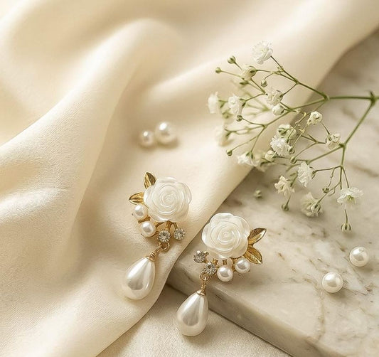 Flower Design Studs