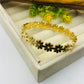 Flower Handcuff Bracelet