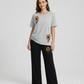 Flower Printed Night Dress