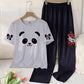 Flower Printed Night Suit