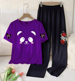 Flower Printed Night Suit