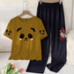Flower Printed Night Suit