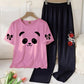 Flower Printed Night Suit
