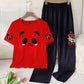 Flower Printed Night Suit
