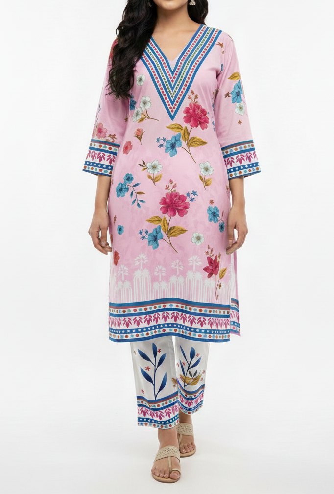 Flower Printed Co ord Set