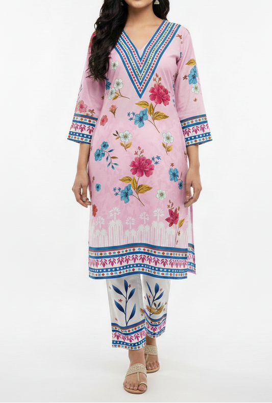 Flower Printed Co ord Set