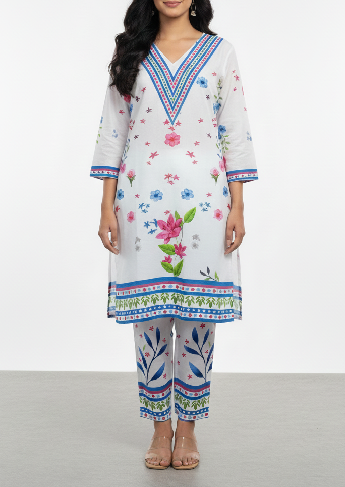 Flower Printed Co ord Set