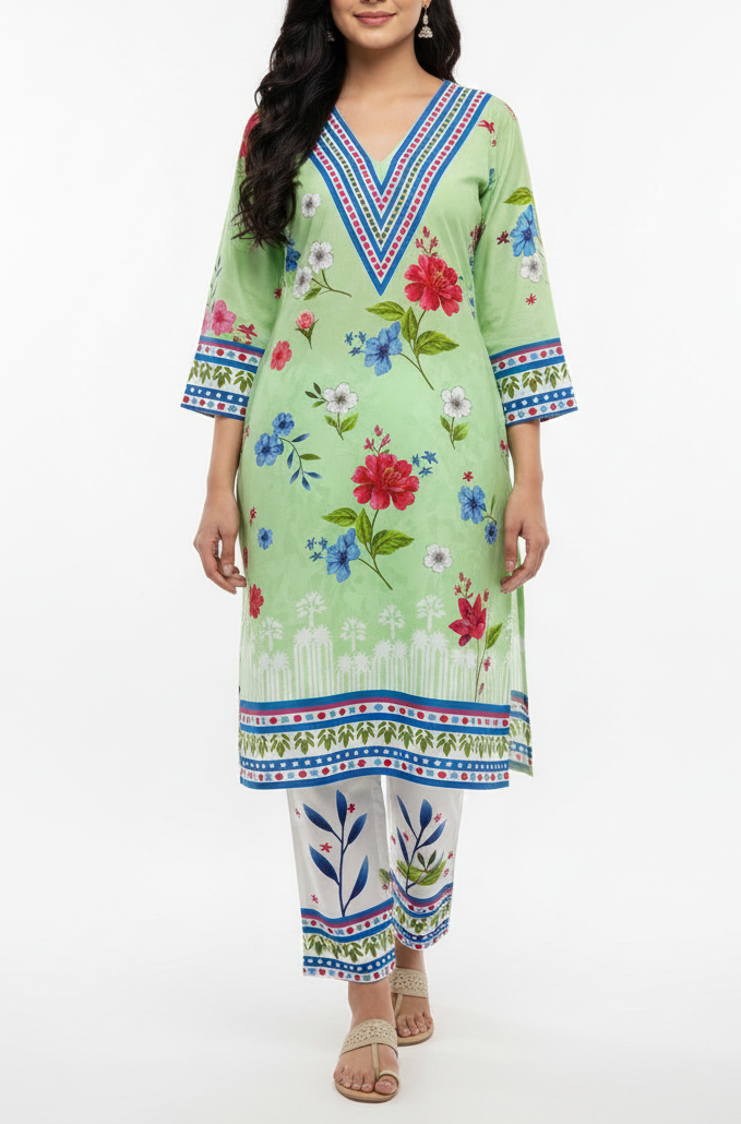 Flower Printed Co ord Set