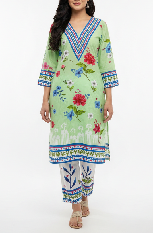 Flower Printed Co ord Set