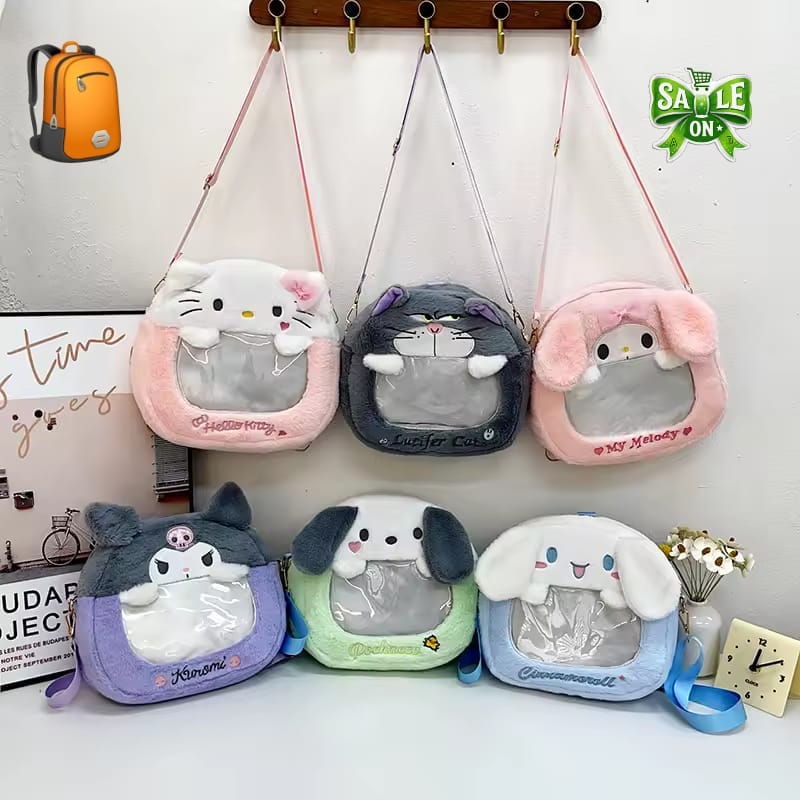 Fluffy Fur Kids 2-in-1 Crossbody