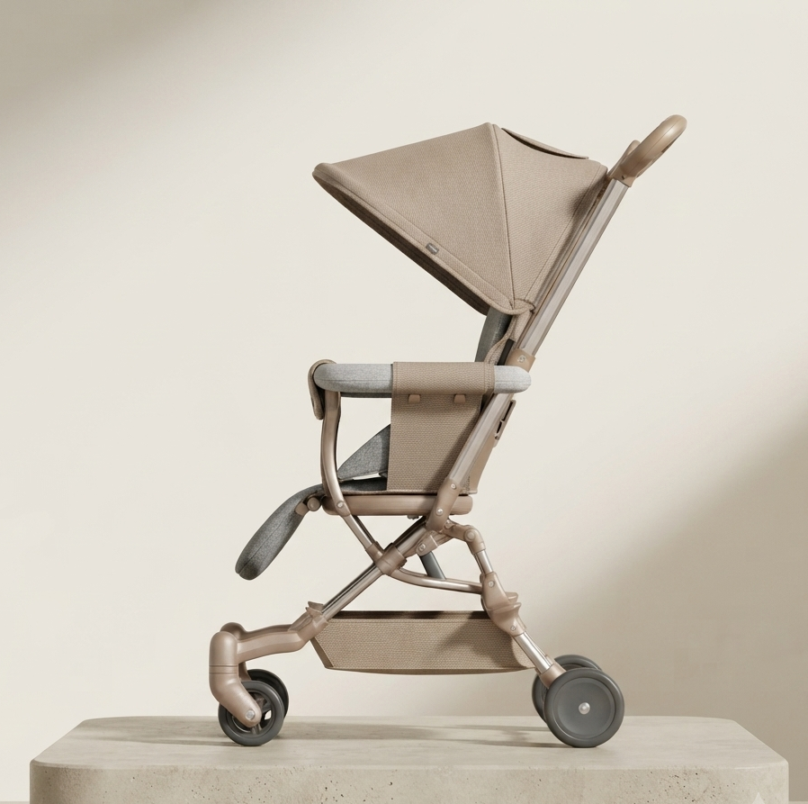 Foldable Baby Stroller with Seat Cover