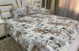 Frill Bedsheet Set – 3 Piece