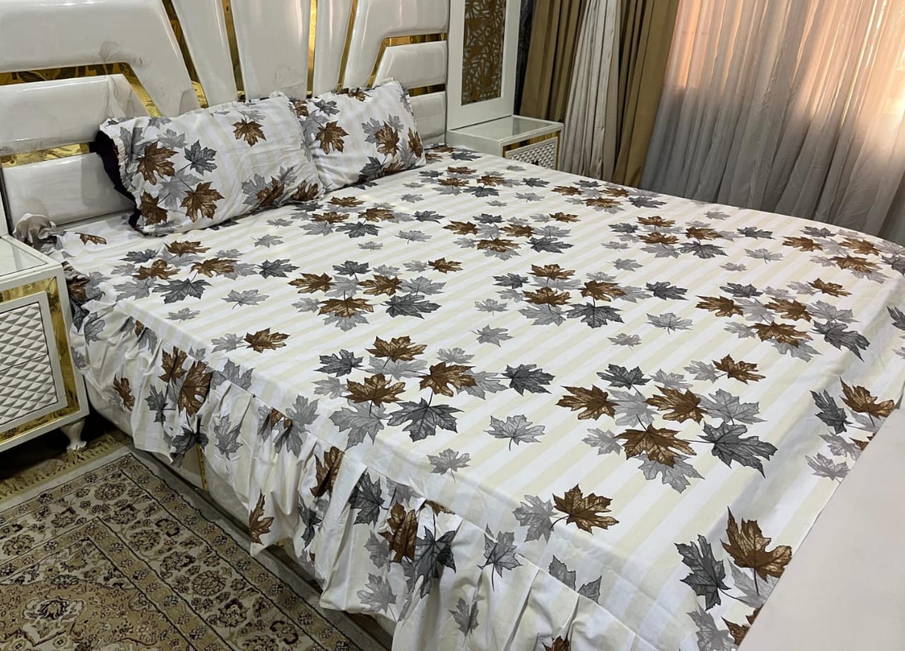 Frill Bedsheet Set – 3 Piece